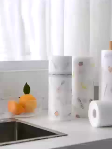 KITCHEN CLEANING TISSUE ROLL REUSABLE WASHABLE TISU DAPUR DISPOSABLE TISSUE ROLL DISH PAPER TOWEL CLOTH WASHABLE TOWEL KAIN WASHABLE REUSABLE SERVIETTE 懒人抹布