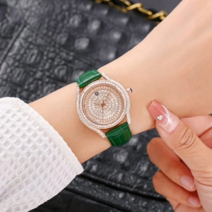 Jam tangan wanita Ticarto 2850L tali kulit mata kotak analog original