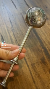 ที่กรองชาสแตนเลส แบบสปริง