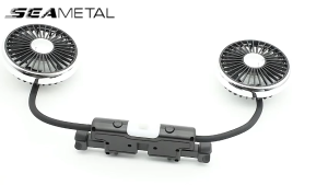SEAMETAL Kipas Angin Mobil Ganda: Aksesoris Mobil untuk Kesejukan