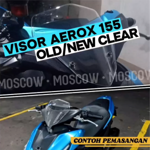 VISOR AEROX 155 OLD/NEW BENING WINSHIELD ANTI PECAH TEBAL