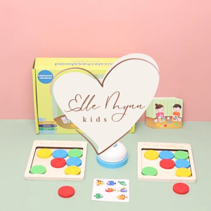 Color Matching Toy | Permainan Warna Kanak-Kanak Montessori Player Travel Toy Toddlers Kids Belajar