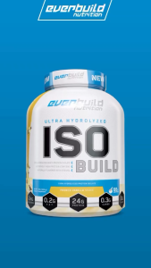 EVERBUILD NUTRITION ISO BUILD 4 LBS Whey Protein Isolate Ultra Hydrolized