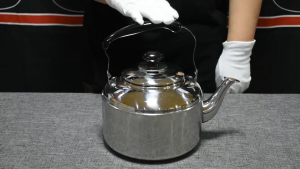 READY STOCK Non Magnetic Whistling Kettle Stainless Steel Induction Stove Cerek Air Panas Cerek Air Berbunyi 4L and 6L