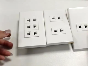 Wall Socket outlet Switch with LED General switch 1 GANG 2 GANG 3 GANG Light Switches Socket Universal Outlet