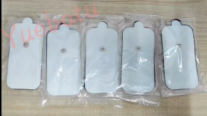 10 ชิ้นเครื่องบำบัดแผ่นขั้วไฟฟ้าเจลนำไฟฟ้าเครื่องกระตุ้นกล้ามเนื้อด้วยการฝังเข็มแผ่นนวดฝังเข็มช่วยผ่อนคลาย