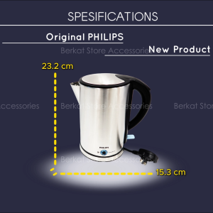 Teko Listrik HD9316 Pemanas Air Kettle Philips HD9316 Electric Kettle
