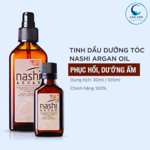 Tinh dầu Nashi Argan Oil Nuôi Dưỡng Phục Hồi Tóc Hư Tổn 30ml/100ml