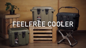 ถังน้ำแข็ง ถังเก็บความเย็น FEELFREE COOLER RANGER ถังน้ำแข็งเก็บความเย็นได้ 3-5 วัน COOLER FEELFREE สี RANGER