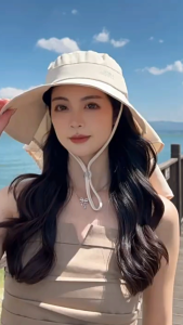 SG Stocks Wide Brim Quick Dry Pony Tail Hole Ladies Women Bucket Baseball Beach Sun UV Light Block Cap Hat