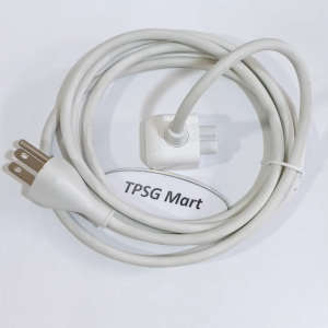 Cáp nguồn nối dài Adapter máy QUẢ TÁO (2 lỏ tròn khe gắn âm) - Cáp dài 1.8m