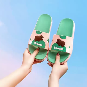 Novencci Sweet Bear Cartoon Slipper Sandal Selipar Comel Perempuan(Small Cutting)