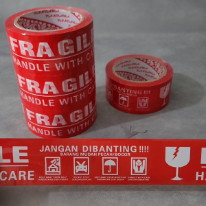 Lakban Fragile PANDAWA 2 Inch 90 Yards Jangan Dibanting & Solasi Termurah Berkualitas