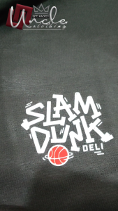 Viral!!! Jaket Zipper Pria Distro Uncle.Clothing Warna Hitam Sablon Slam Dunk - Sweater Resleting - Baru 2024 - Murah Keren - Jaket Kekinian - Bisa COD