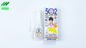 Keo dán sắt keo 502 dán nhựa kim loại thuộc da cao su gỗ gốm sứ