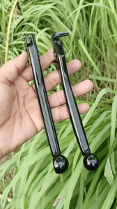 Tay thắng Winner 150 đen bóng sơn tĩnh điện