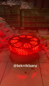 PROMO LAMPU AGUSTUS MERAH PUTIH - LED STRIP SELANG 5M 10M 15M 20M 30M TERMASUK SOKET KEDIP