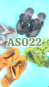 รองเท้าแตะ แบบหูคีบ พื้นยางพารา SIZE 37-45 ส่งตรงจากโรงงานแท้100% รุ่น AS022