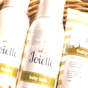 Trial Joielle Baby Extra Virgin Coconut Oil Special Edition Set Dry & Eczema Prone Skin