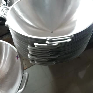 Wajan Penggorengan Aluminium Anti Lengket & Kuat Dengan Ukuran Jumbo Super Besar Diameter 72 cm