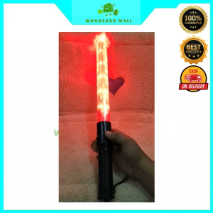 Lampu Lalu Lintas Tongkat Lalin Juru Parkir WM Baterai