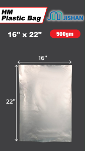 HM Plastic Bag & Sheet for HOT FOOD/Plastik Beg Bungkus Air Makanan PANAS/Takeaway Drink Soup Food Packaging [500g]