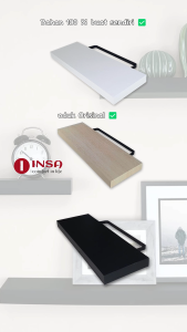 Rak Ambalan Dinding Minimalis Hiasan Papan Hambalan Melayang Dinding panjang 30cm 40cm 60cm 80cm
