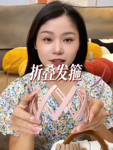 【กรุงเทพจัดส่งสินค้า】ที่คาดผม แบบพับได้ แบบพกพา ที่คาดผมเกาหลี คาดผม ที่คาดผม ที่คาดผมพับเก็บได เกาหล