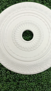 R4040 CEILING ROSES MINIMALIST DESIGN | HIASAN CEILING | CEILING CENTRE ROSE | MATERIAL PU