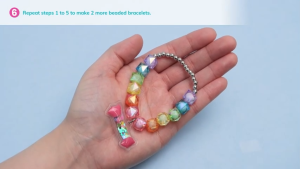 Make It Real Pop Shake Twist DIY Bracelet Kit (1328) Girls Friendship Charm Bracelet Kit