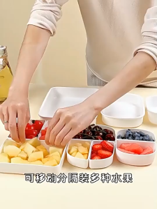 Johor Seller | 350/490/950ml Bento Lunch Box Removable Compartments Keep Fresh Storage Box