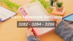 [BMS Stationery] Bantex Vario Notebook A6 Refillable - 3282