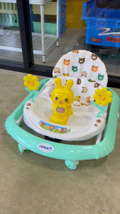 Toykidsshop 🔥พร้อมส่ง🔥รถหัดเดินเด็ก รถหัดเดิน หัดเดินเจ้ากระต่ายมีเสียงดนตรี ปรับระดับได้ No.6702