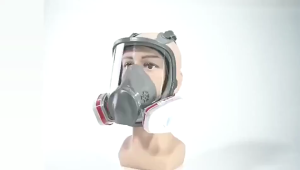 【Ready Stock】7 in 1 6800 Gas Mas Large View Full Face Facepiece Respirator For Chemical Spray Painting Spraying Safety
