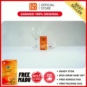 OSB Vitamin Otak Anak Dewasa Original - Kecerdasan, Daya Ingat, Konsentrasi - Vitamin Anak Juara - Bahan Alami Berkualitas Tinggi - Mengandung DHA dari Pegagan - 150 Karakter