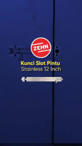 Zehn Kunci Slot Pintu Stainless 12 Inch