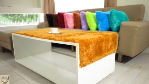 taplak meja bulu rasfur 75x45cm termurah dan glossy |taplak meja linen|taplak meja katun LP