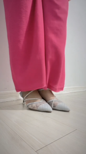 Nextfashion Sepatu hak tinggi wanita elegan tinggi 5 cm terbaru S-25 kekinian 2024