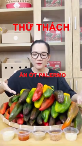 Ớt Palermo Đà Lạt - giòn ngọt thanh mọng nước tươi ngon