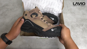 Sepatu Pria Safety Ujung Besi Boots Gunung Outdoor Touring Lavio Galen