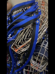 Dọ mõm chó lớn chống cắn phá ăn lung tung. chất liệu inox không rỉ dây đai dù chốt khoá chắc chắn dễ sử dụng