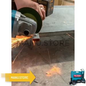 Máy mài pin máy cắt cầm tay KHÔNG CHỔI THAN MAKITA 199V pin 15cell bảo hành 12 tháng