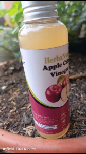 cuka apel cider vinegar / Apple Cider Vinegar 100 ML Organik Cuka apel untuk diet dan imun tubuh
