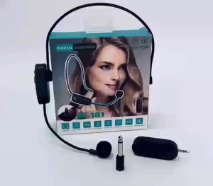 【🔥SG SELLER🔥】RICHMENTGADGET 2.4G UHF Wireless Microphone Headset Handheld Head-Wear Mic for Volume Amplifier Teaching Speaker Microphones Wireless Microphones Headset 3 In 1 & 2 In 1 2.4G UHF Voice Amplifier Headset for Stage Speakers Teacher