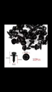 [HCM]Set 10 đinh vít bu lông 6mm kim loại giữ cản Fender chắn bùn khoang máy cho xe hơi Toyota - Đinh tán  chốt ô tô