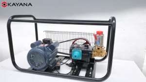 KAYANA ของแท้ ปั๊มพ่นยาหม้อลม สามสูบ ขนาด 6 หุน ติดมอเตอร์ 3.0 HP