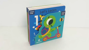 6 Books Gift Set Story Book Lets Learn Alphabet Numbers Animals Dinosaurs & More For Toddlers