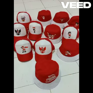 Topi Bucket Kemerdekaan Indonesia Agustusan Anak – Dewasa Warna Merah Putih