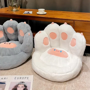 【Zhaozhao】COD ของเล่นตุ๊กตา ฟูกตีนแมวนุ่มๆน่ารัก พรมปูพื้นอุ้งเท้าหมี โซฟาขี้เกียจ