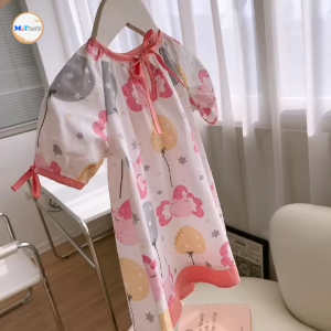VÁY BÉ GÁI VOI HỒNG - MT2635